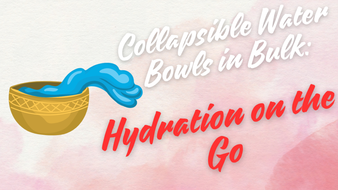 Collapsible Water Bowls