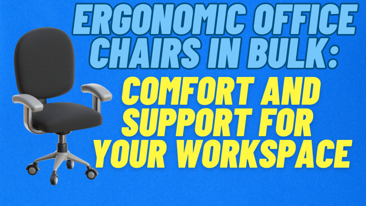 Ergonomic Office Chairs in Bulk